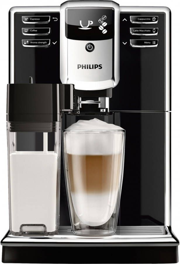 Overeenkomstig zak jaloezie Philips volautomaat espressomachine 5000 series EP5360/10 zwart -  Stofzuigerswebshop.nl