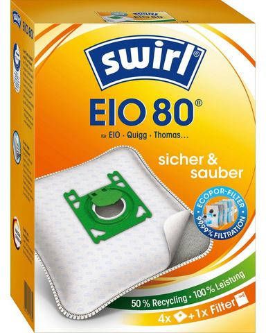 Vervolg Waarschijnlijk Opnemen Swirl Stofzak EIO 80 voor EIO, Koenic en Quigg 4 stuks(set ) -  Stofzuigerswebshop.nl